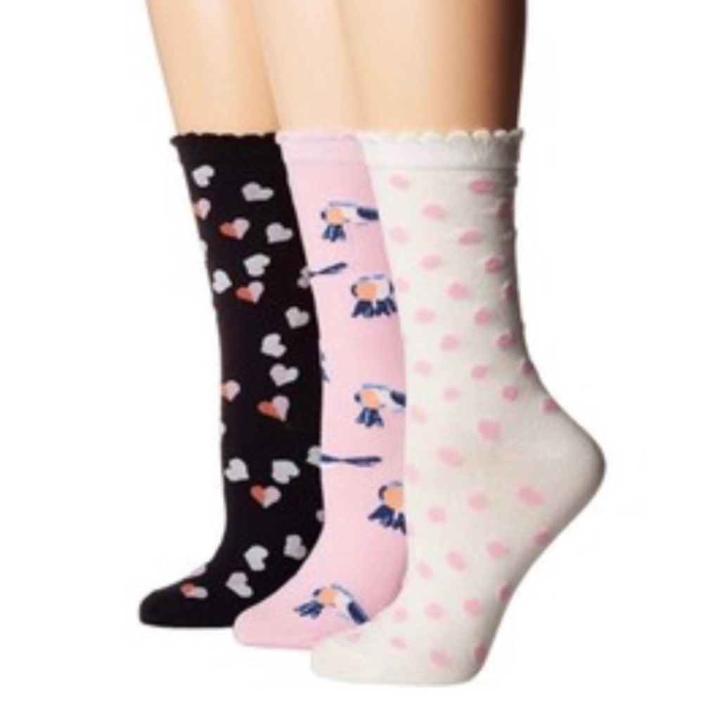 💎♠️🧦NWT • Kate Spade • Crew Socks 💎🧦♠️ - Picture 1 of 8